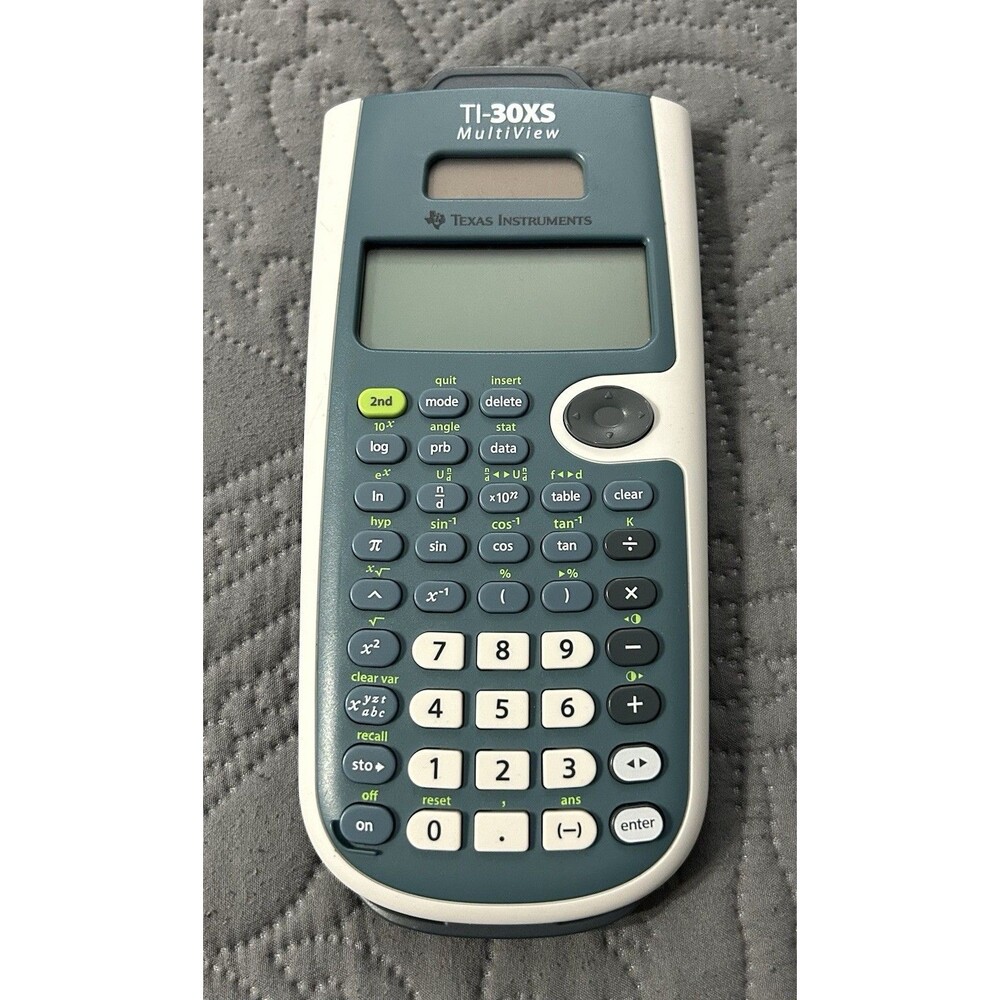 Texas Instruments TI-30XS MultiView Scientific Calculator w/ LCD Display